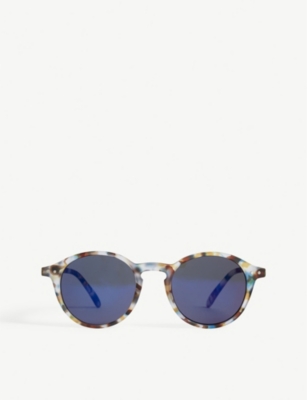 IZIPIZI: Sun & Sun Reading #D Tortoiseshell round-frame sunglasses +0.00