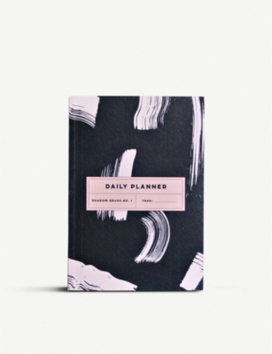 THE COMPLETIST: Shadow Brush undated daily planner