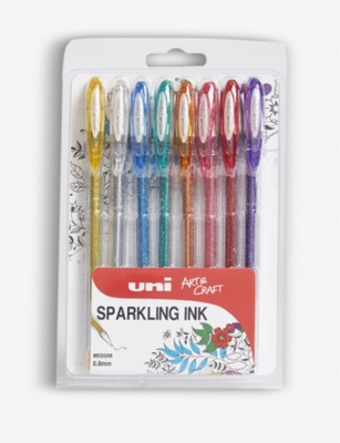 glitter gel pens