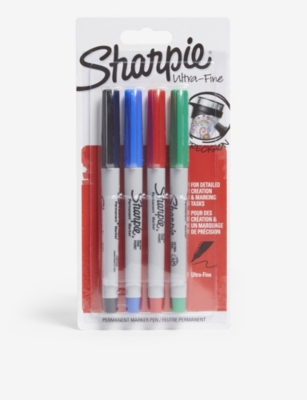 SHARPIE Ultra fine permanent markers set of four