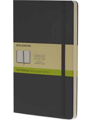 MOLESKINE Large plain notebook