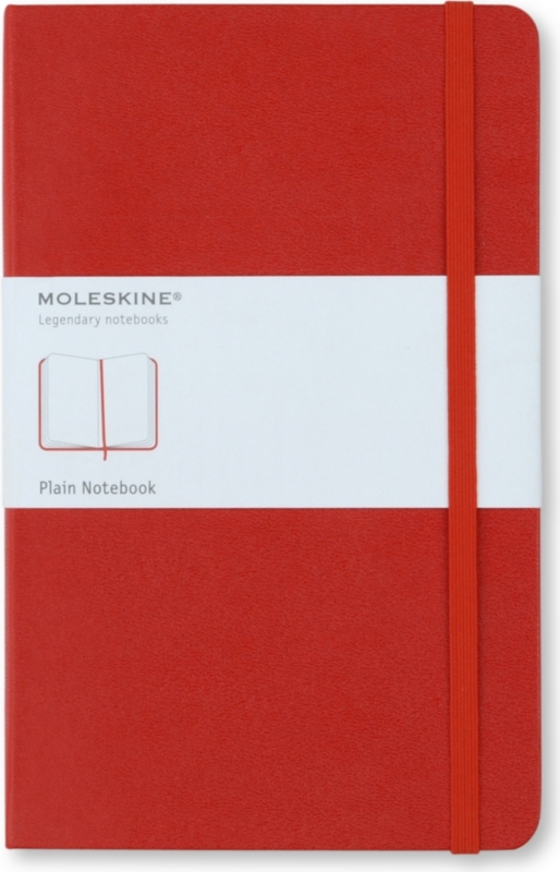 Large plain notebook