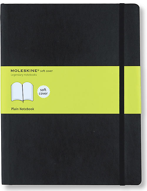 MOLESKINE: Extra large soft cover plain notebook