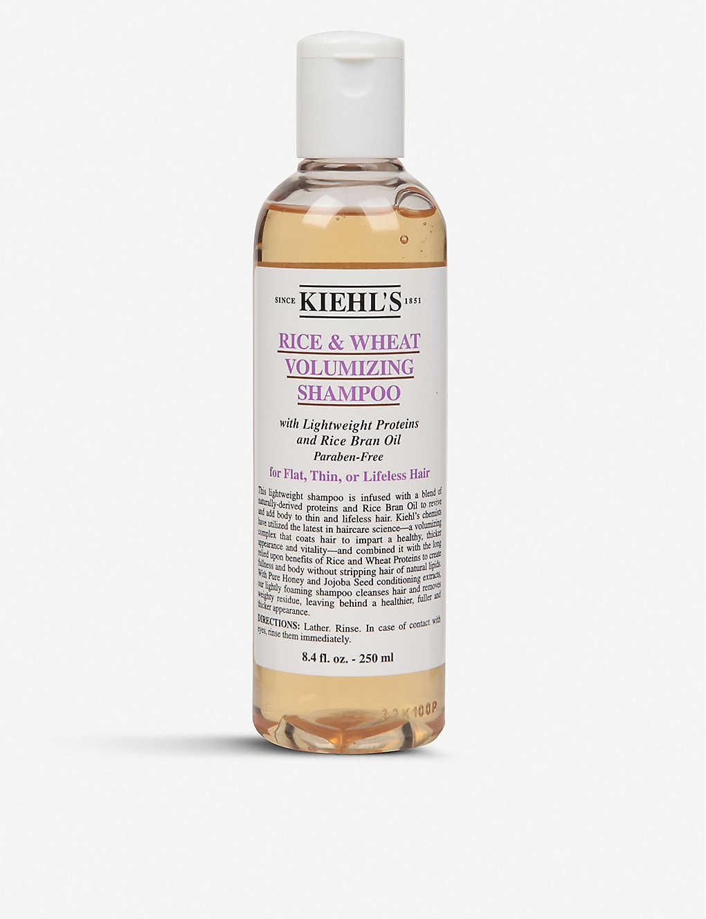 Kiehl's Since 1851 Rice And Wheat Volumising Shampoo 250ml