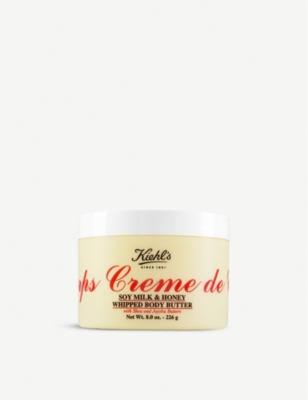 Kiehl S Creme De Corps Soy Milk And Honey Whipped Body Butter 226g Selfridges Com