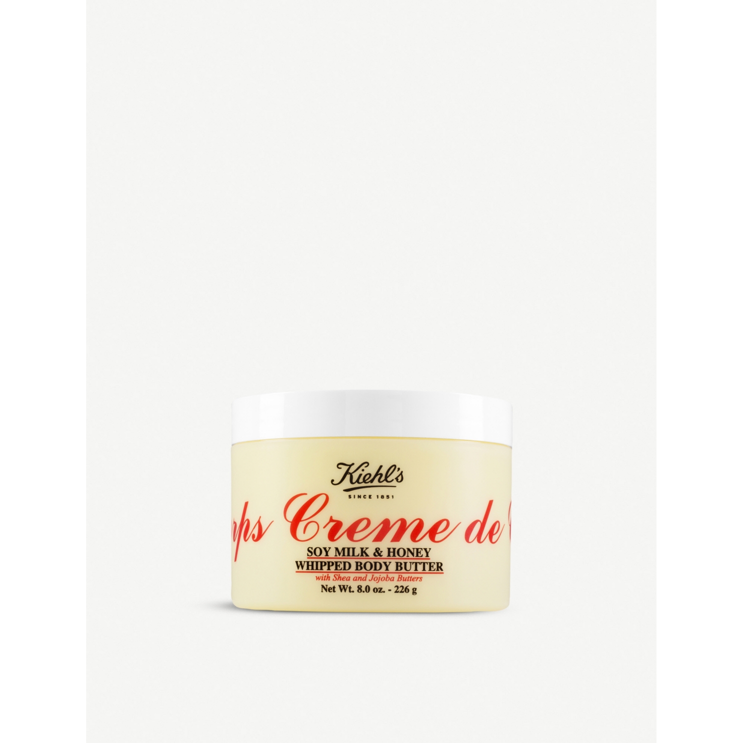 Kiehl's Crème de Corps Soy Milk and Honey Whipped Body Butter 226g