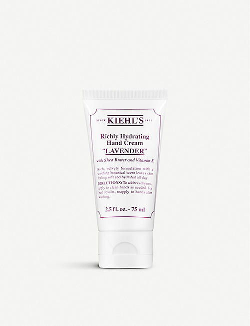 KIEHL'S: Lavender Richly Hydrating Hand Cream 75ml