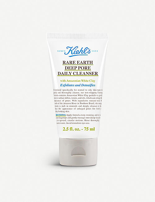 KIEHL'S: Rare Earth Deep Pore Daily Cleanser 75ml