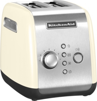 KITCHENAID Almond Cream twoslot toaster