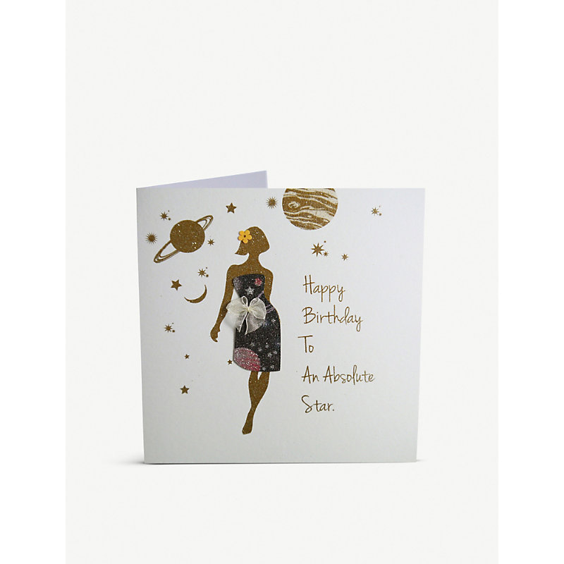 Five Dollar Shake Happy Birthday To An Absolute Star Greetings Card 16cm X 16cm