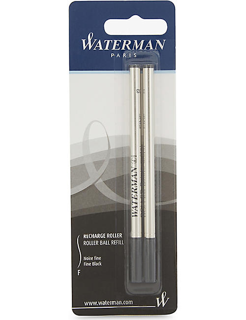 WATERMAN: Pack of two rollerball pen refills