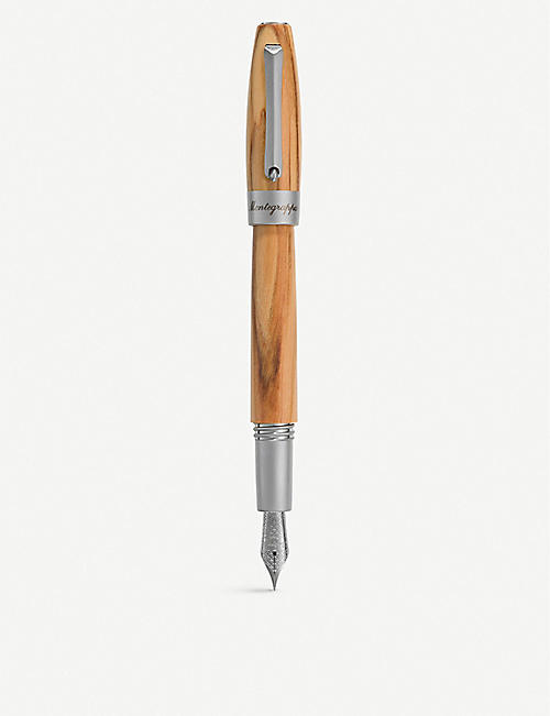 MONTEGRAPPA: Heartwood olive fountain pen