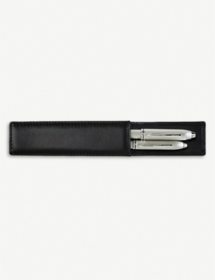 cross leather pen pouch