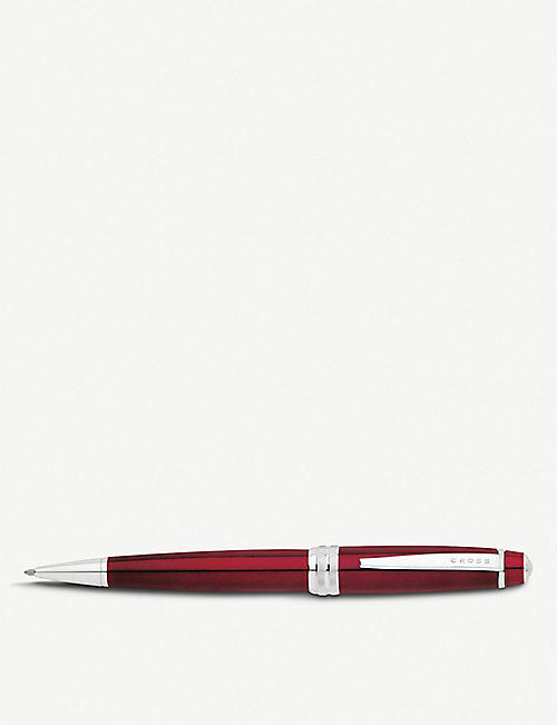 CROSS: Bailey lacquer and chrome-plated ballpoint pen