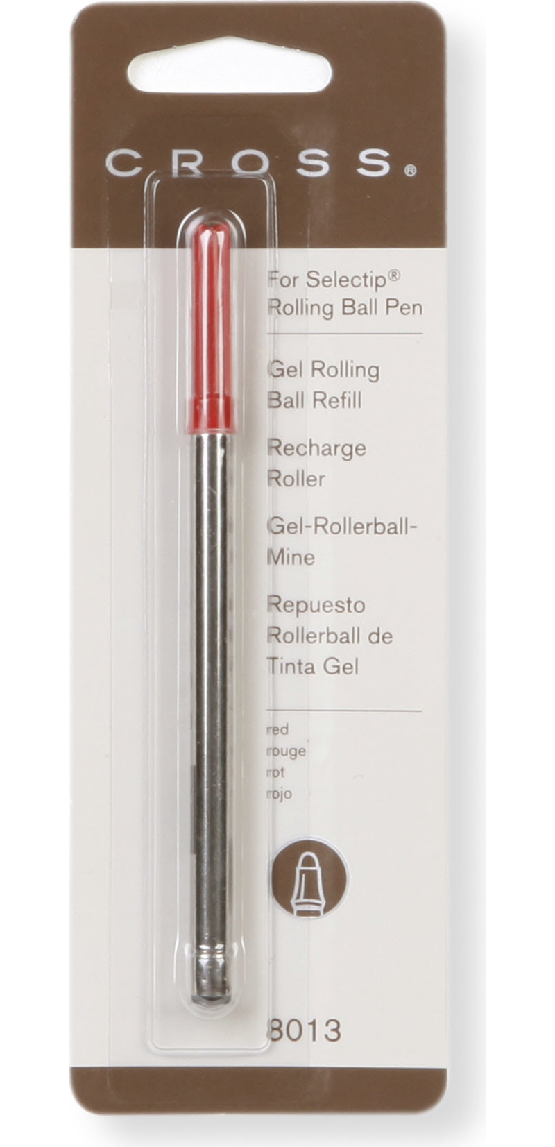 CROSS   Red Selectip rollerball pen refill