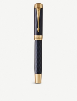PARKER: Duofold Prestige 18ct gold-nib fountain pen
