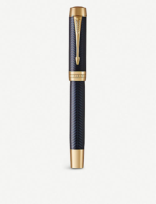 PARKER: Duofold Prestige 18ct gold-nib fountain pen