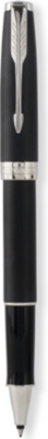 PARKER: Sonnet matt black palladium trim rollerball pen