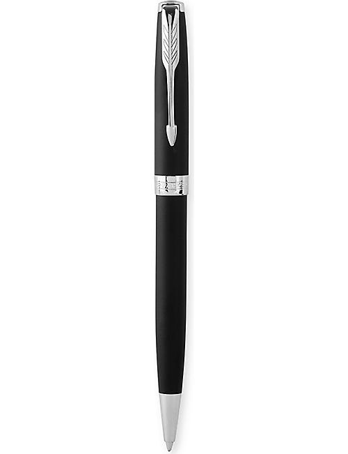 PARKER: Sonnet matt black palladium trim ballpoint pen