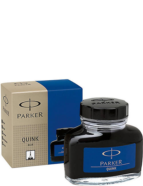PARKER: Quink blue ink bottle 57ml