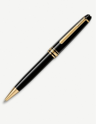 MONTBLANC: Meisterstück Classique gold-plated ballpoint pen