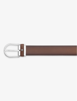 MONTBLANC: Leather cut-to-size business belt
