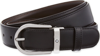 MONTBLANC - Reversible leather belt | Selfridges.com