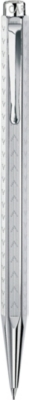 CARAN DACHE: Ecridor Chevron rhodium pencil
