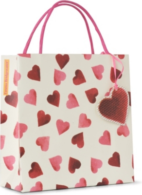 EMMA BRIDGEWATER - Heart gift bag 20cm | Selfridges.com