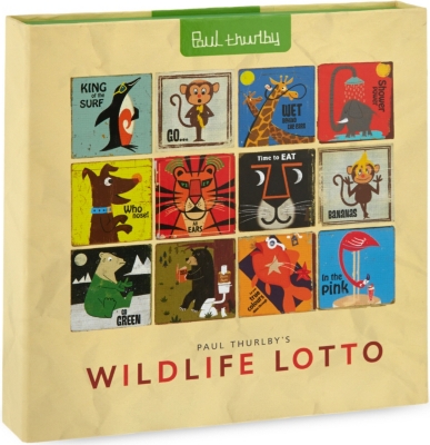 WILD & WOLF   Animal wildlife lotto game