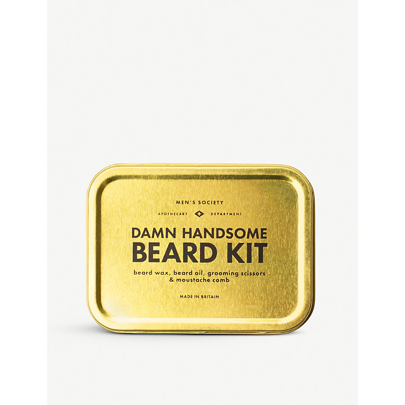 Men's Society Damn Handsome Beard Grooming Kit