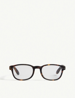 Izipizi #b Reading Rectangle-frame Glasses +2.5