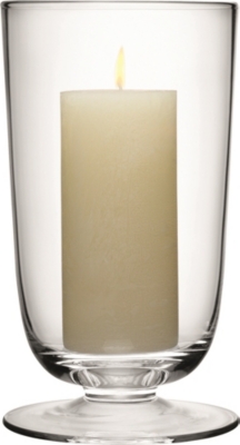 glass table candle holders