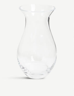LSA Flower Grand Posy glass vase 32cm