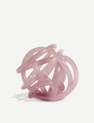 HAY - Glass knot ornament 20cm | Selfridges.com