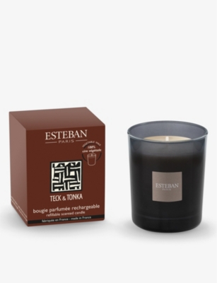 ESTEBAN: Teck & Tonka scented candle