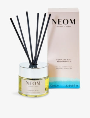 NEOM LUXURY ORGANICS Complete bliss reed diffuser 100ml