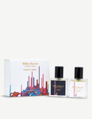 MILLER HARRIS Scherzo x Tender eau de parfum set of two