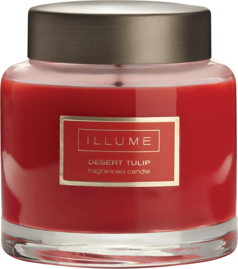 ILLUME   Desert Tulip scented candle jar