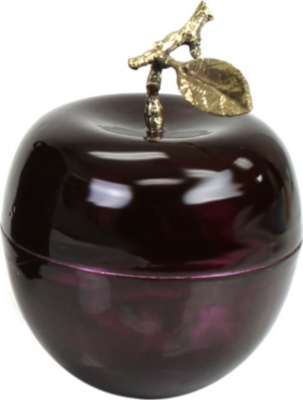 D.L. & CO   La Pomme Grande Aubergine candle