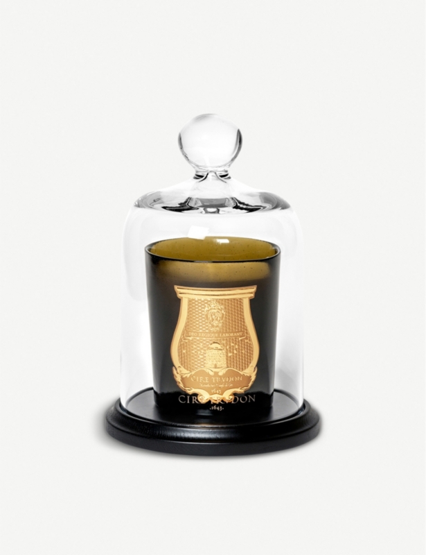Mouth-blown glass candle cloche&nbsp;22.5cm