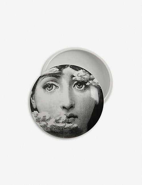 FORNASETTI: Themes and Variations round porcelain box 11cm
