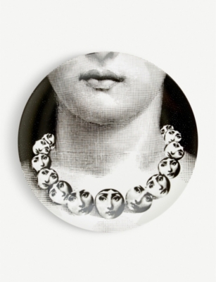 FORNASETTI: T&V porcelain wall plate 26cm