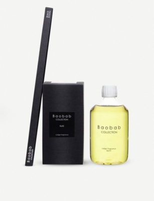 BAOBAB COLLECTION: Platinum Lodge reed diffuser refill 500ml