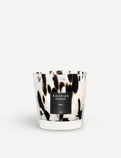 BAOBAB COLLECTION: Black Pearl scented candle 190g