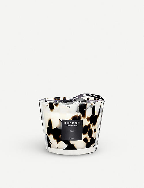 BAOBAB COLLECTION: Black Pearls Max 10 scented candle 500g