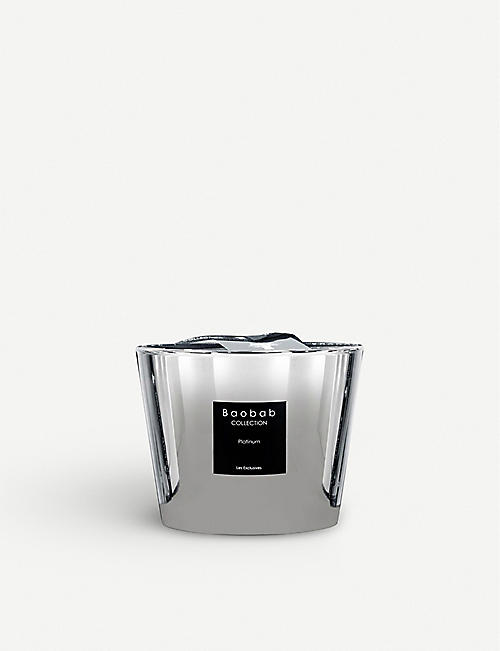 BAOBAB COLLECTION: Platinum Max 10 scented candle 500g