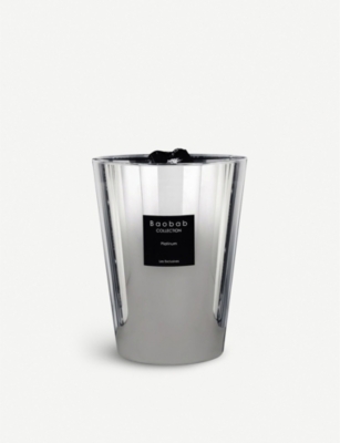 BAOBAB COLLECTION: Les Exclusives Platinum scented candle 3kg