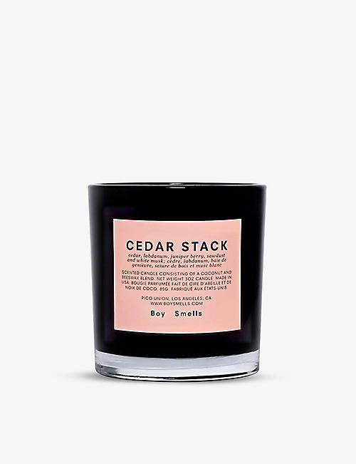 BOY SMELLS: Cedar stack candle 240g