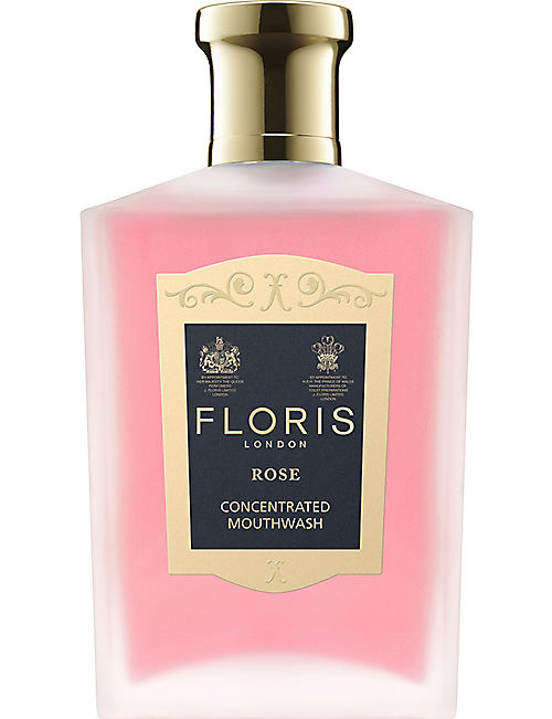 FLORIS: Rose mouthwash 100ml
